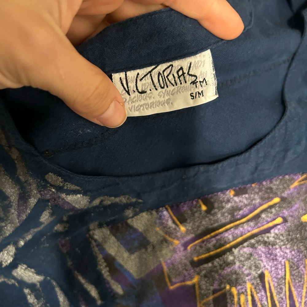 Vintage 80s Victorias TM dress Handmade